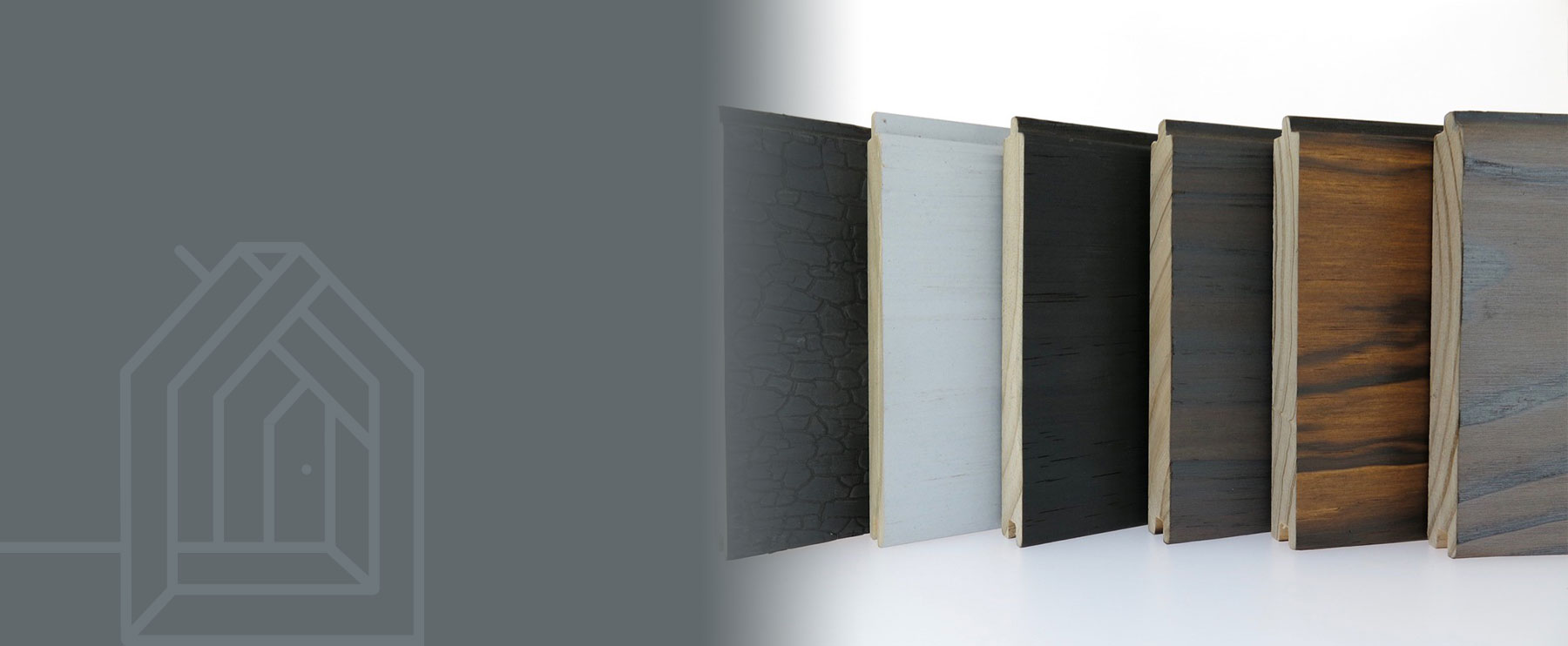 Charred Accoya Header